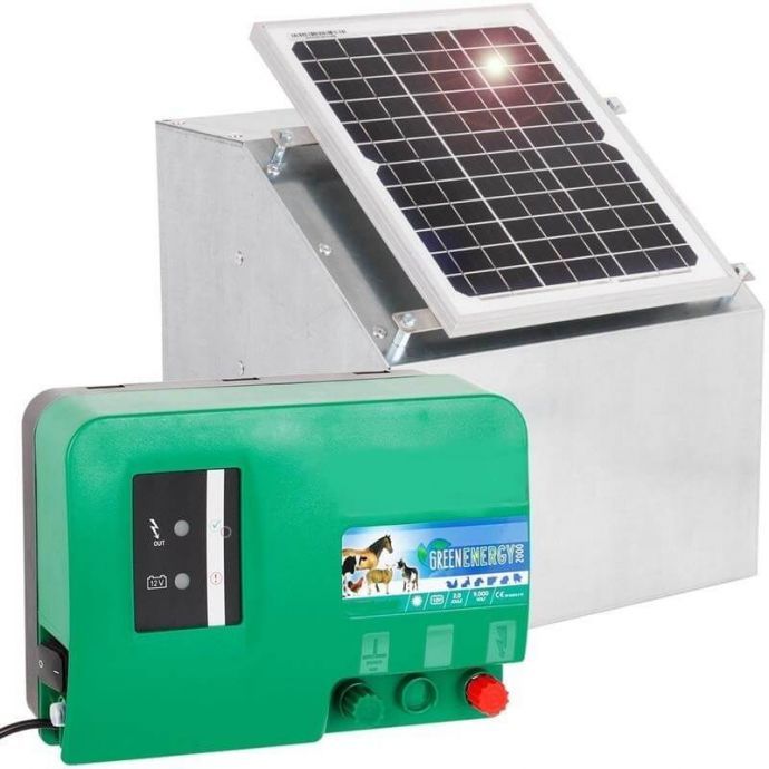 Pachet gard electric panou solar | Garduri Electrice Animale