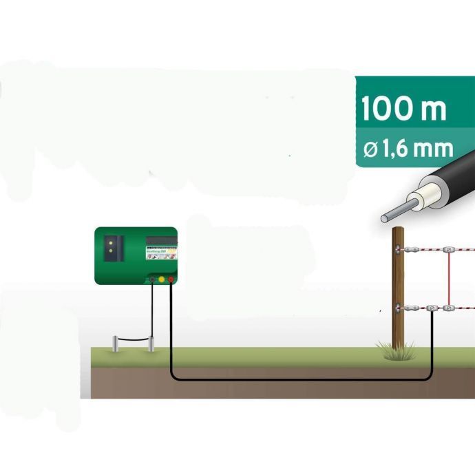 100m cablu transfer subteran gard electric | Garduri Electrice Animale