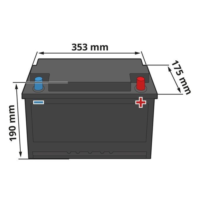 Baterie 125Ah gard electric