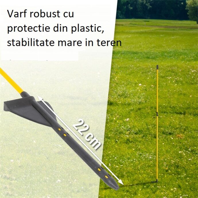 Stalp oval fibra sticla oi